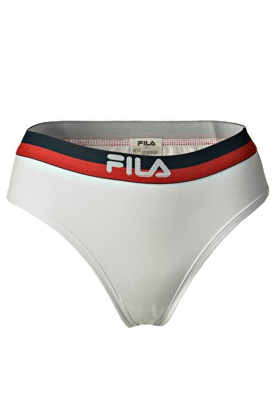 FILA Damen String - Regular Waist, Logo-Bund, Cotton Stretch, einfarbig, XS-XL