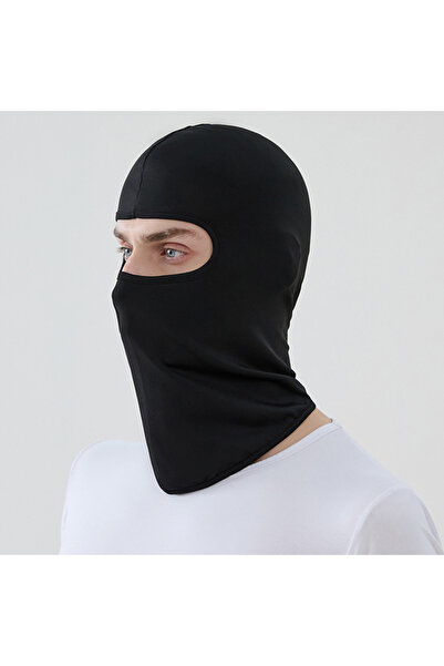 Choice11 Style 5 Black Motorcycle Riding Headwear Sun UV Protection For The F...