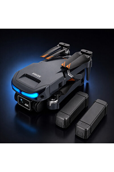 VTM Dronă pliabilă cu cameră 4K HD, WiFi FPV, rază de control de 2–3 km, 2 ac...
