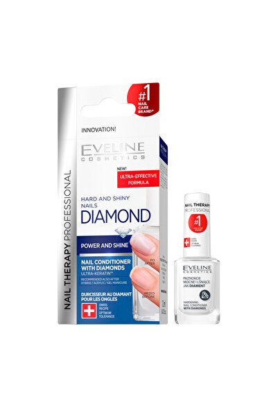 Eveline Cosmetics Eveline Diamond Hard & Shiny Tırnak Güçlendirici ve Parlakl...