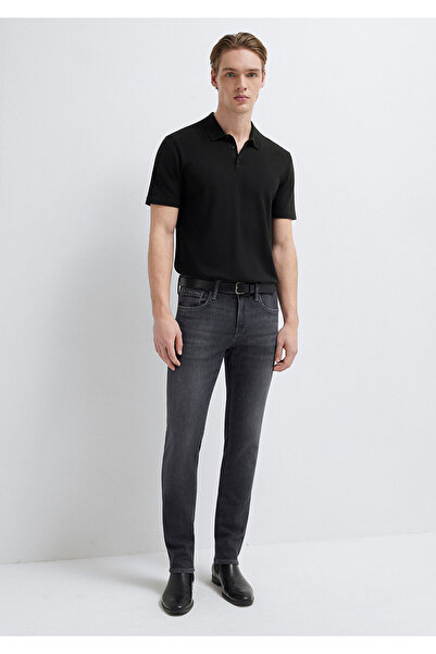 Mavi Jake Lux Black Anthracite Jean Trousers 00422A1743