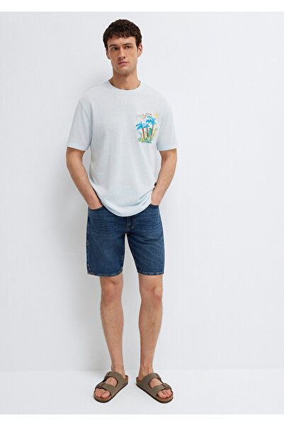 Mavi Printed T-Shirt Loose Fit / Relaxed Comfortable Cut 0613321-70775