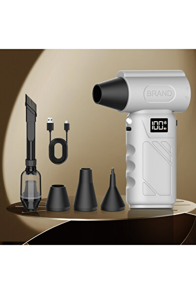 choice2 منفاخ هواء توربيني صغير E-grey 9000KRPH، مكنسة هواء مضغوط محمولة لاسل...