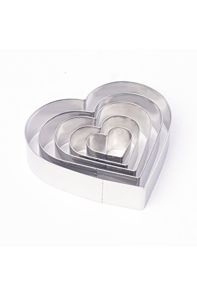 Choice 5Pcs silver 5PCS Cookie Cutter Set, Food Grade Stainless Steel, Mother...