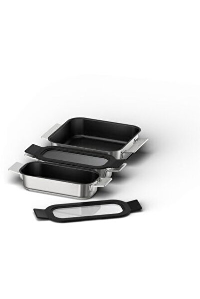 Bosch Set 3 tavi cu manere Pro Induction Flex Pan HEZ9FF030 - 17007154, otel ...