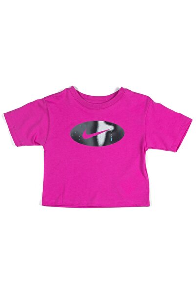 Nike KIDS CREATE GFX BOXY TEE 36K418-A9X Φούξια