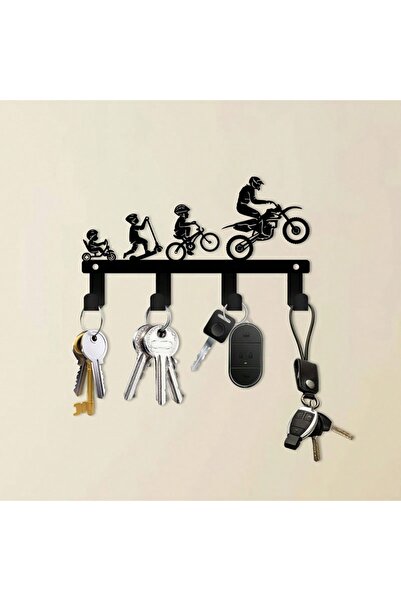 Choice TY-100727 Modern Heavy Duty Key Holder, 5.90" Wall Mounted Metal Hook ...
