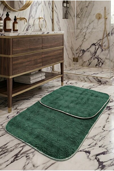 BELMANDO Bubble Premium Textured 2-Piece Bath Mat Set with Non-Slip Base 100X...