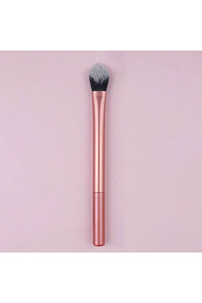 Choice Orange Minimalist Contour Brush, 1Pc Plastic Makeup Brush Cosmetic Bru...