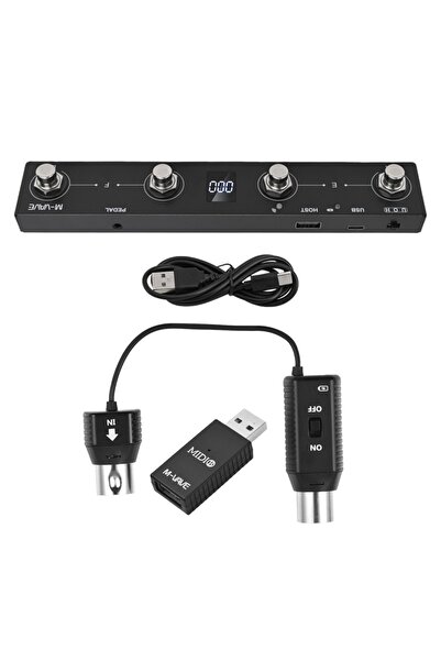 Choice M-VAVE Chocolate Plus Wireless MIDI Controller w/4 Buttons MIDI Contro...