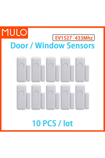 Choice3 Ten Door Sensors MULO Wireless Door & Window Sensors EV1527 Coding Mo...