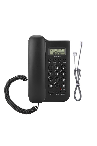 Choice1 black Home Hotel Wired Desktop Wall Phone Office Landline Telephon