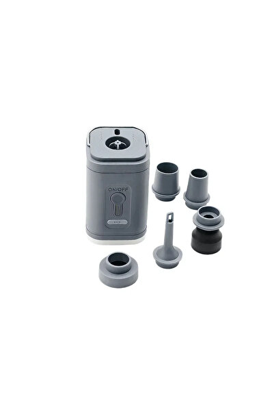 Choice Grey Portable Air Pump Camping Mattress Wireless Inflator Rechargeable...