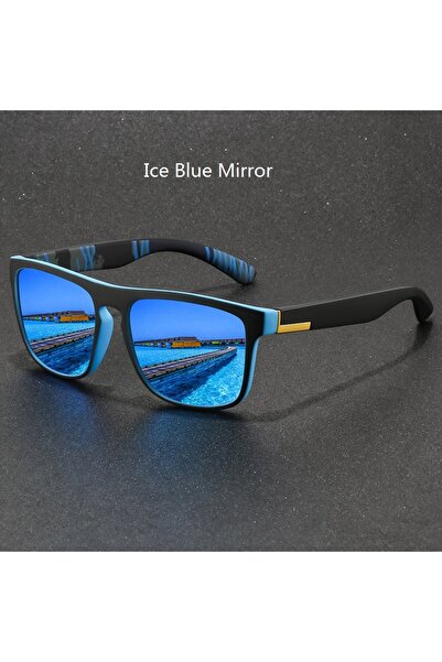 Choice3 IceBlueMirror Classic Vintage Fashion Square Sunglasses Fashion Luxur...