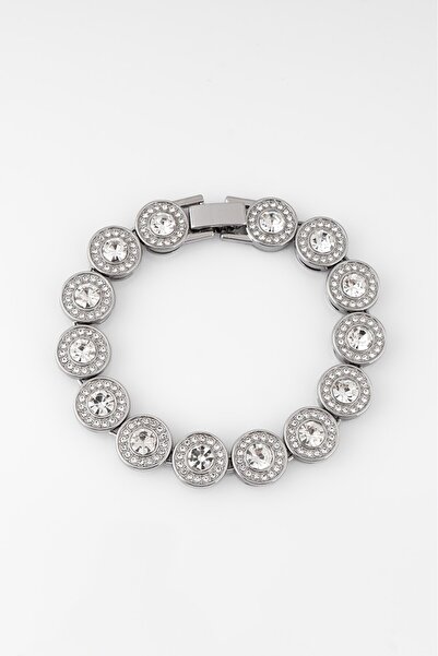 UKHWD SUPPLY 12mm Iced Out Round Tennis Chain Erkek Bileklik KA1380GM