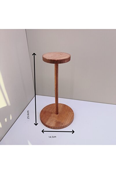 Choice1 Walnut color Hat Display Stand Rustic Wood Hat Rack Holder Stand Vint...