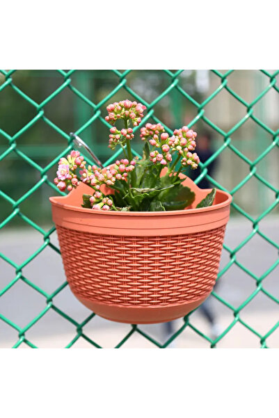 choice2 B Imitation Rattan Woven Creative Flower Pot Garden Flower Pot Flower...