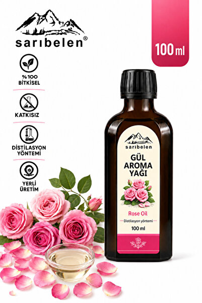 sarıbelen Gül Aroma Yağı 100 ml | %100