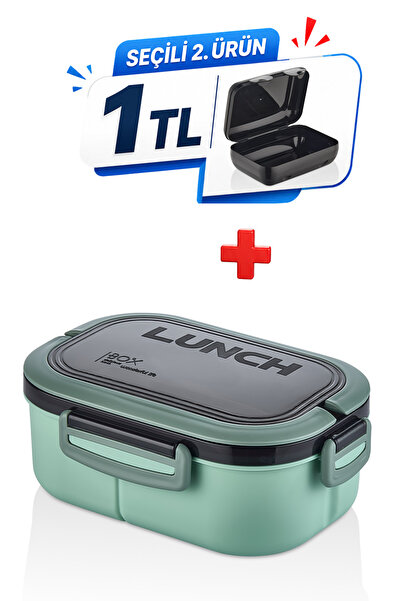 M&L LUNCH BOX 6 Bölmeli Taşınabilir Yemek Kabı Lunch Box Diyet Beslenme Kutus...
