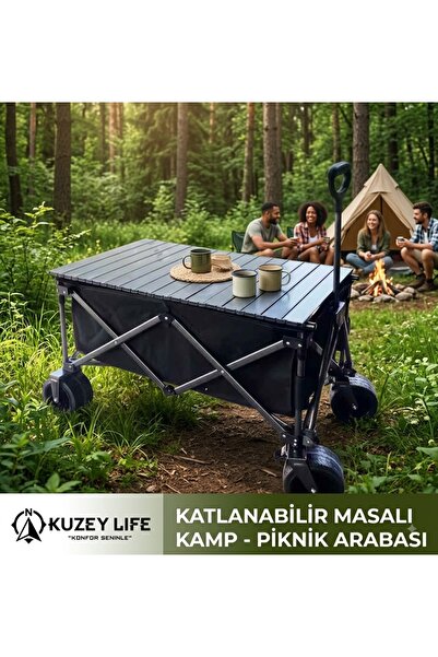 KuzeyLife Rover Wagon Masalı Portatif Taşıma Arabası