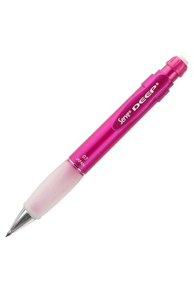 Serve Deep Versatil Kalem Mekanik Kurşun Kalem 0.7 Mm Metalik Pembe (12 Li Pa...