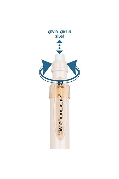 Serve Deep Mekanik Versatil Pen 07mm Ivory