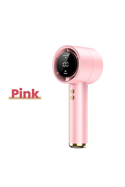 Choice3 Pink New Mini Handheld Fan USB Fast Charging Portable Silent High-spe...