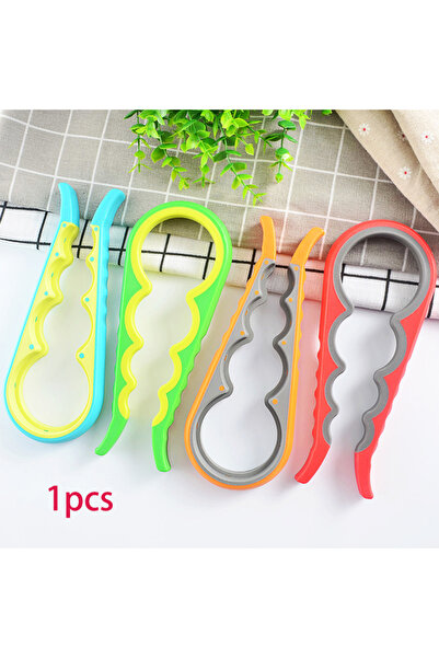 choice2 Red Multifunctional Four-in-One Size Bottle Cap Opener Non-Slip Twist...