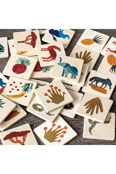 Choice memory card 32pcs Memory Matching Games Wooden Memory Game For Kids Ed...