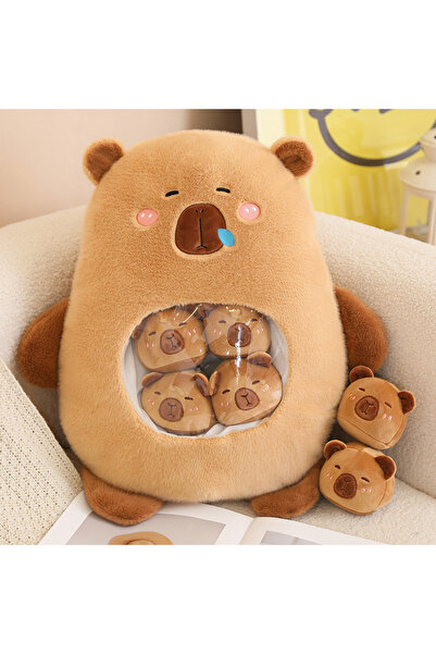 Choice 40x45cm camel 6Pcs Inside Cute capybara Plush Toys Accompany Toy Stuff...