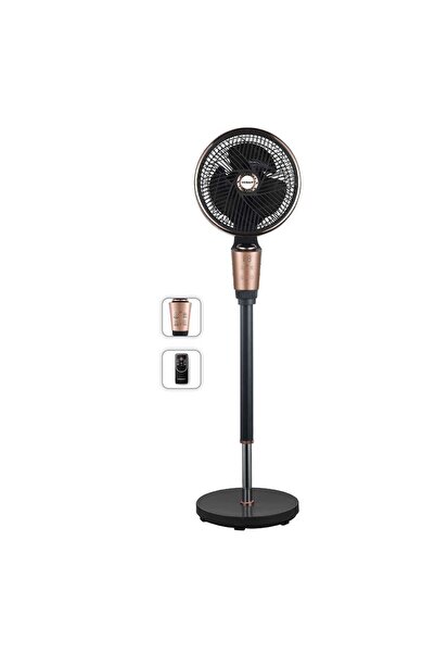 Koşar Aero Mini 12 Ev Tipi Vantilatör - Sarhoş Model (9 Hız Kademeli & Kumand...
