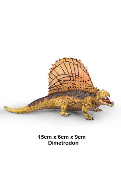 Choice4 Dimetrodon Simulation Jurassic Dinosaur Action Figures Dino Park Carn...