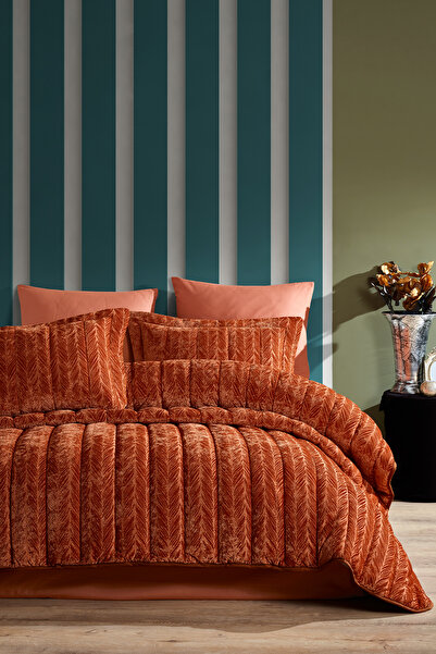 Elart Velvet Comfort Set Uyku Seti Çift Kişilik Kadife 3 Parça (230x220 cm)i ...
