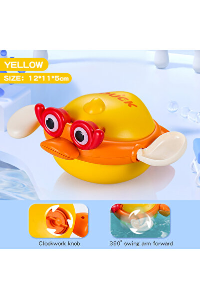 choice2 YELLOW Bath Toys Kids Swimming Clockwork Dolls Play Water Fun Bathing...