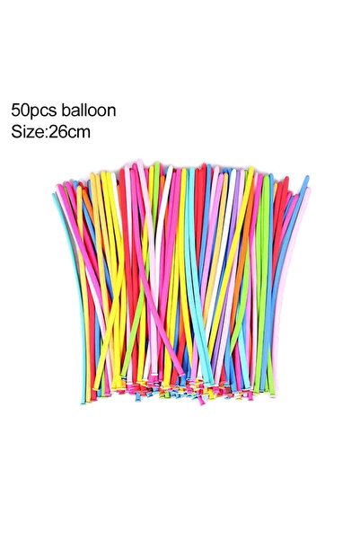 Choice as shown in figure 50pcs 50~200pcs Magic Thickened Long Strip Balloon ...