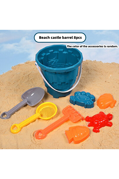 Choice Sand bucket 8PCS Children's Beach Toy Set, ATV, Sand Digging and Water...