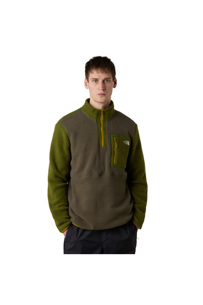 THE NORTH FACE M YUMIORI 1/4 ZIP NF0A883SEP7-EP7 Χακί