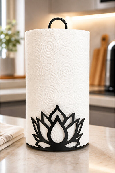 VENON Lotus Metal Paper Towel Holder,Roll Towel Holder,Napkin Holder Countert...