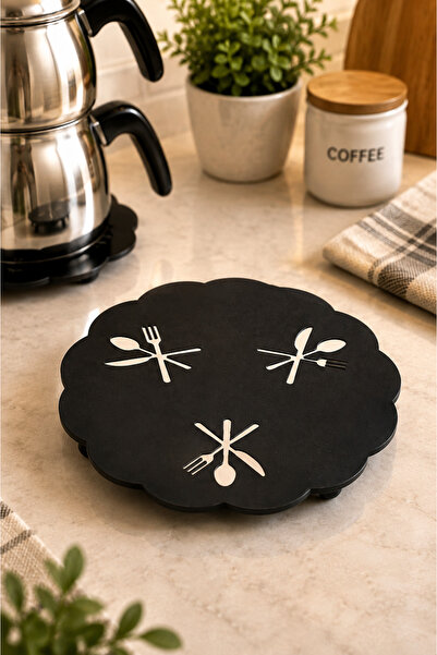 VENON Fork Spoon Knife Heat Resistant Metal Trivet – Kitchen & Teapot Coaster...