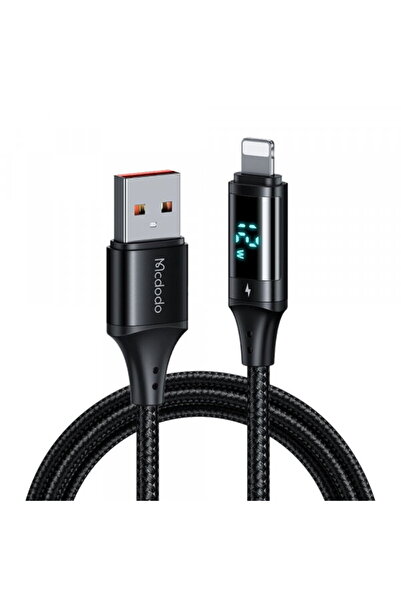 Mcdodo Cablu Date si Incarcare USB-A - Lightning CA-1060 Display, 12W, 1.2m, ...