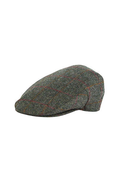 Barbour Crieff Kasket OL52 Olive-Red Overcheck