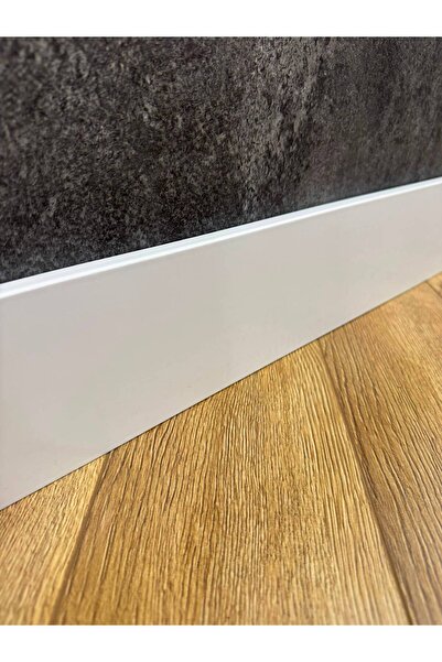 Pasha Dekor 10 Cm Yalı Serisi K10 Model Lake Beyaz Pvc Süpürgelik