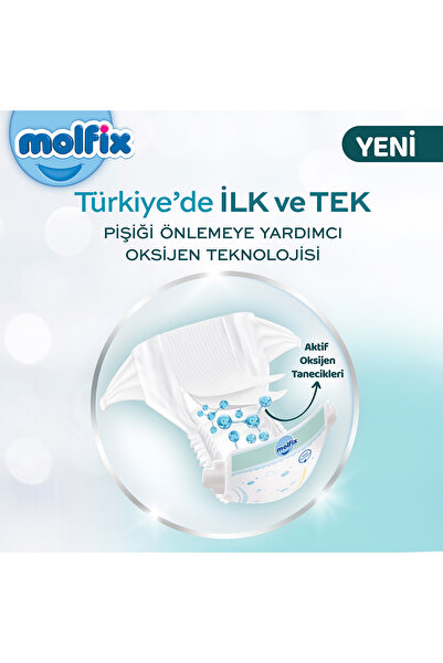 Molfix Premium Fırsat Paketi 1 Beden 72 Adet