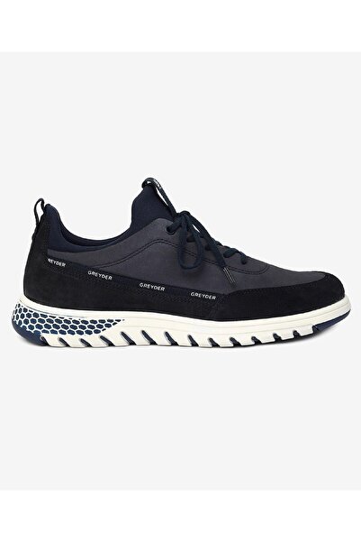 Greyder Erkek Açık Lacivert Hakiki Deri Sneaker Ayakkabı 4Y1UA17611