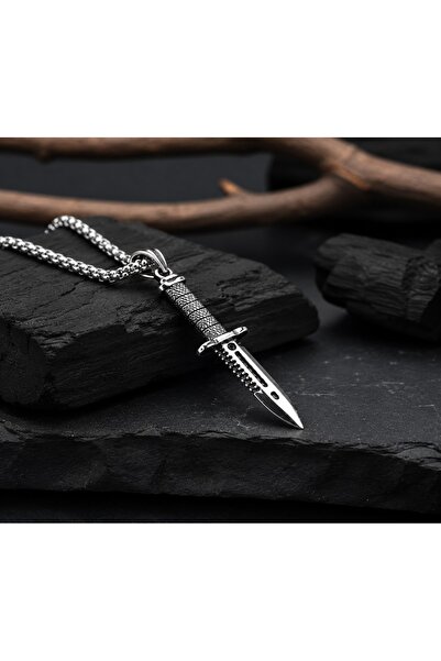 voyageaccessory Stainless Steel Military Rambo Knife Pendant