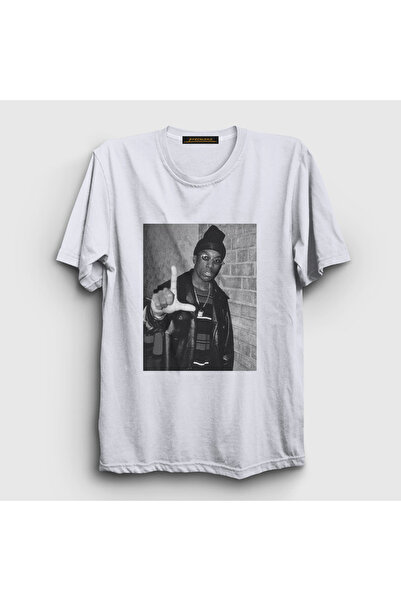 Presmono Unisex White Harlem Rapper Hiphop Big L T-Shirt 553863Tt