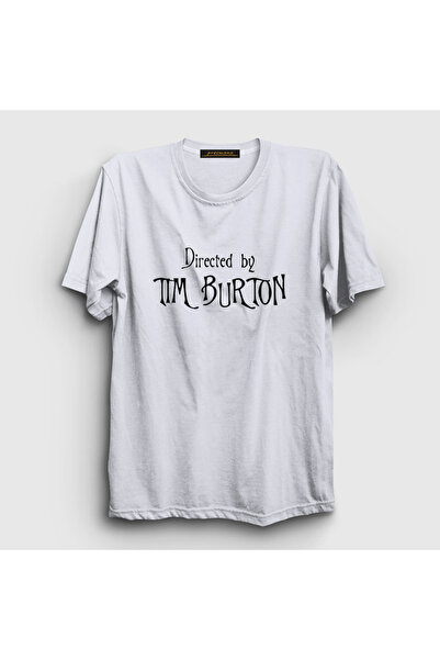Presmono Unisex White Directed by Tim Burton Gift Director T-Shirt 585108Tt
