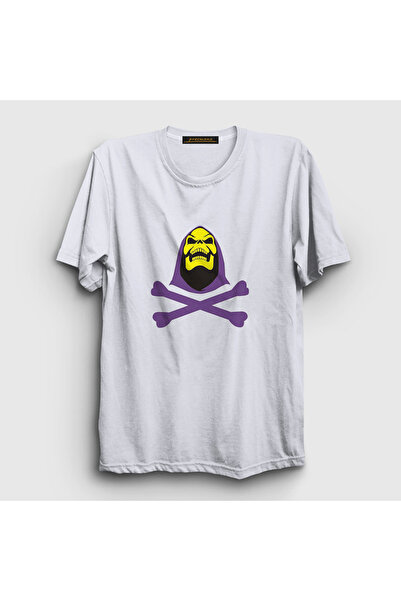 Presmono White Unisex Skeletor Skeletor He Man T-Shirt -433970tt