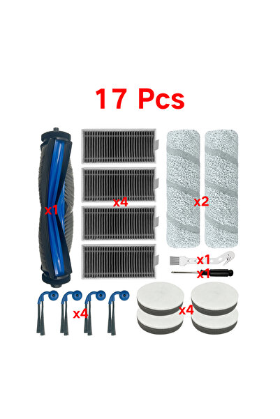 Choice 17 Pcs HOME TIMES Replacement Accessaries Kit Set for ECOVACS DEEBOT X...