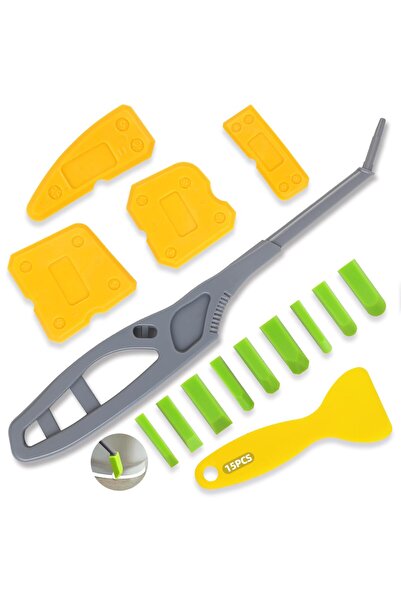 Choice 15 PCS 15 PCS Caulking Tools for Tight Areas Bathroom Kitchen, Window,...